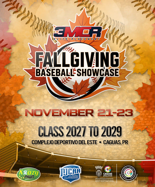 3MCR Fall Giving Baseball Showcase - November 21-23, 2026